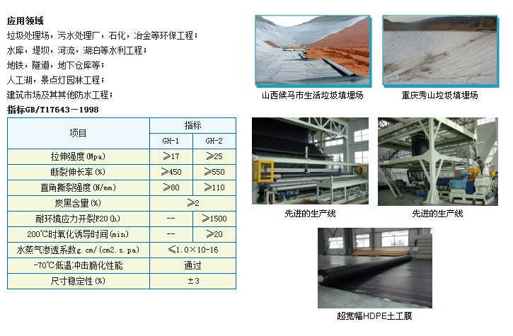 HDPE防滲膜